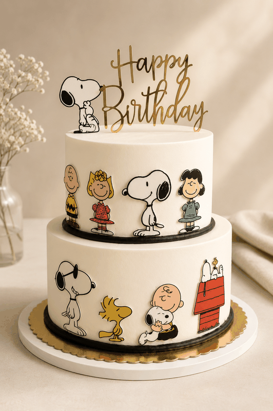 Cumpleaños Celebración Especial - Torta Personalizada Cherry