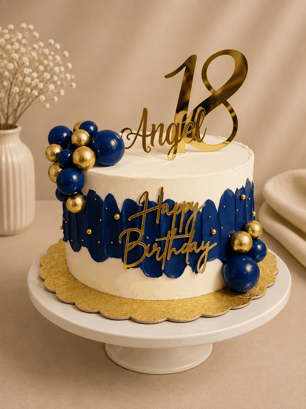 Cumpleaños Primavera - Torta Personalizada Cherry